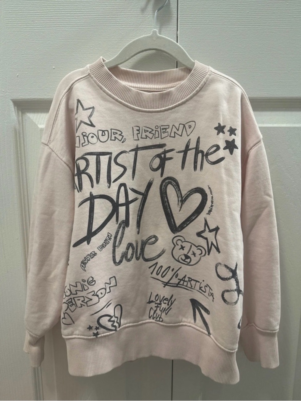 Zara toddler girl crewneck
